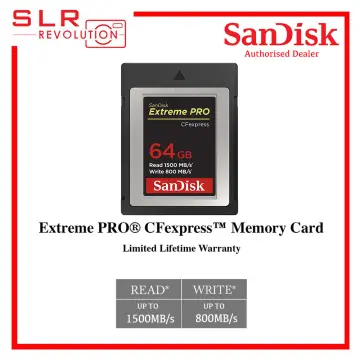 Sandisk Extreme Pro 128GB CFexpress (1700MB/Sec) Memory Card