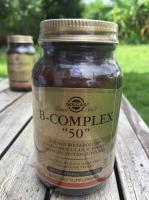 วิตามินบีรวม B-Complex 50 - 100 Vegetable Capsules (Solgar®) วิตามินบีคอมเพล็กซ์