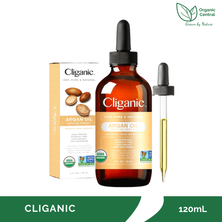 Cliganic Organic Argan Oil 120mL | Lazada PH