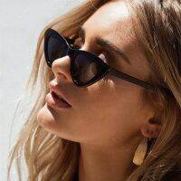 （A VOGUE）✑◎☬ Retro Small Cat Eye Sunglasses Eyeglasses For Women Sun Glasses Female Vintage