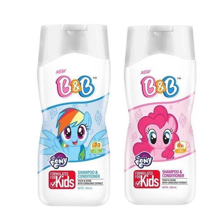 B&B Kids Shampoo & Conditioner Anak-Anak 200 Ml | Lazada Indonesia