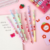 CLOUDY สีดำสีดำ อุปกรณ์การเรียนสำหรับโรงเรียน 0.5มม. เมโลดี้ Cinnamoroll คุโรมิ ปากกาลบได้ ปากกาที่เป็นกลาง ปากกาสำหรับนักเรียน ปากกาเจล