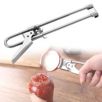 Multifunctional Adjustable Can Opener Stainless Steel Beer Bottle Gripper Manual Jar Bottle Opener Kitchen Accessories Gadgets