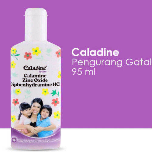 Caladine Lotion 95 Ml - Membantu Mengatasi Gatal Di Kulit Akibat Alergi ...