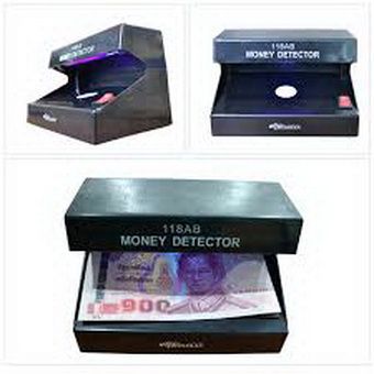 counterfeit-money-detector-เครื่องตรวจแบงค์ปลอม-ด้วยแสง-uv-ใช้ตรวจธนบัตรหรือล๊อตเตอรี่ป้องกันปลอมแปลง-เครื่องตรวจลายน้ำบนธนบัตร-เอกสารสำคัญ