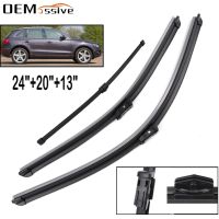 24"20"13" Front Windshield Windscreen Wiper Blades Set For Audi Q5 SQ5 MK1 2008 2009 2010 2011 2012 2013 2014 2015 2016 2017