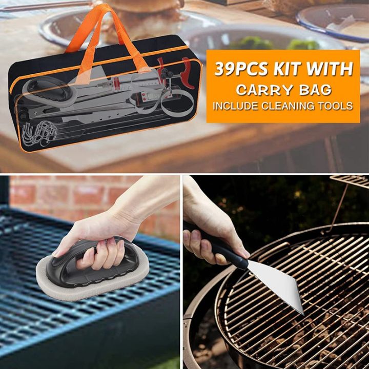 accessories-kit-39-pcs-flat-top-grill-accessories-for-blackstone-professional-grill-bbq-spatula-set