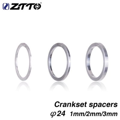 MTB Bike BB Axle Bottom Brackets CNC Washer Thickness 1mm 2mm 3mm Adajustable Bottom Axis Gasket Road Mountain Bicycle Parts