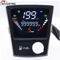 ❍ Digital LED Motorcycle Speedometer Odometer RPM Meter Assy For Honda C70 Motor Speedometer