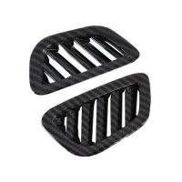 SHJGKFD For Chevrolet Onix 2020 2021 2022 Car Dashboard Front Air Vent Outlet Cover Trim Accessories ABS Carbon Fiber