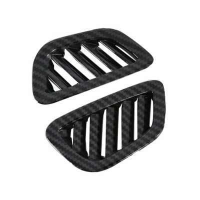 dfthrghd For Onix 2020 2021 2022 Car Dashboard Front Outlet Cover Accessories ABS Carbon Fiber