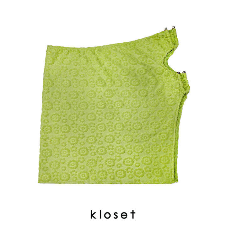 kloset-kk22-s001-กระโปรงเว้าข้าง-กระโปรงใส่กับชุดว่ายน้ำ-กระโปรงสั้น-กระโปรงผู้หญิง