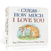 Guess how much I love you picture book Liao Caixing book list emotional intelligence enlightenment father love boundless picture 0-3 years old cant tear cardboard book I love you