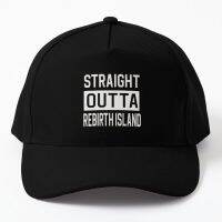 Straight Outta Rebirth Island Baseball Cap Hat Sun Czapka Boys Black Printed Women Bonnet Spring

 Fish Sport Casquette Casual