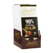 Socola Lindt Excellence Dark 70%, 85%, 90% Cacao 100g