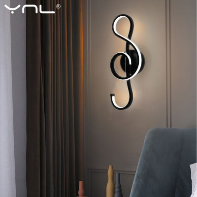 Modern Led Wall Lamp Living Room Bedroom Bedside Lamp Nordic Wall Light Fixtures AC90V-260V LED Indoor Aisle Lighting Decoration