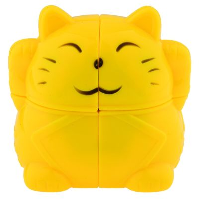 2019 Brand New YJ Zhaocai Cat Lucky Cat Speed Puzzle Magic Cube 2x2x2 Educational Toy Special Toys Brain Teasers