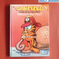 (มือสอง) หนังสือเด็ก : Garfield Learns About Fire Safety: Wheres the Fire? สนพ.Goldencraft
