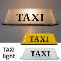 【LZ】▨☸  Taxi Roof Top Sign Waterproof Magnetic Good Brightness Energy Saving Universal Cab Roof LED Lamp Light Signal Sign Car Supplies