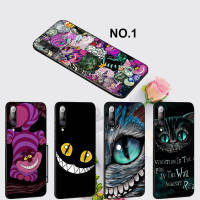 Casing หรับ Xiaomi Redmi 10C 10X 10 9C NFC 9T 9A 9 Prime 8A 8 7A 7 6 6A 5 Plus 5A Pro Disney Cartoon Cheshires Cat Pattern Phone เคสโทรศัพท์