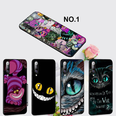 Casing หรับ Xiaomi Redmi Note 10s 10 10T 11S 11 K30 K40 K50 Pro Z00M Plus 10pro K30i S2 Mi Poco X3 NFC GT NEO X2 Disney Cartoon Cheshires Cat Pattern Phone เคสโทรศัพท์