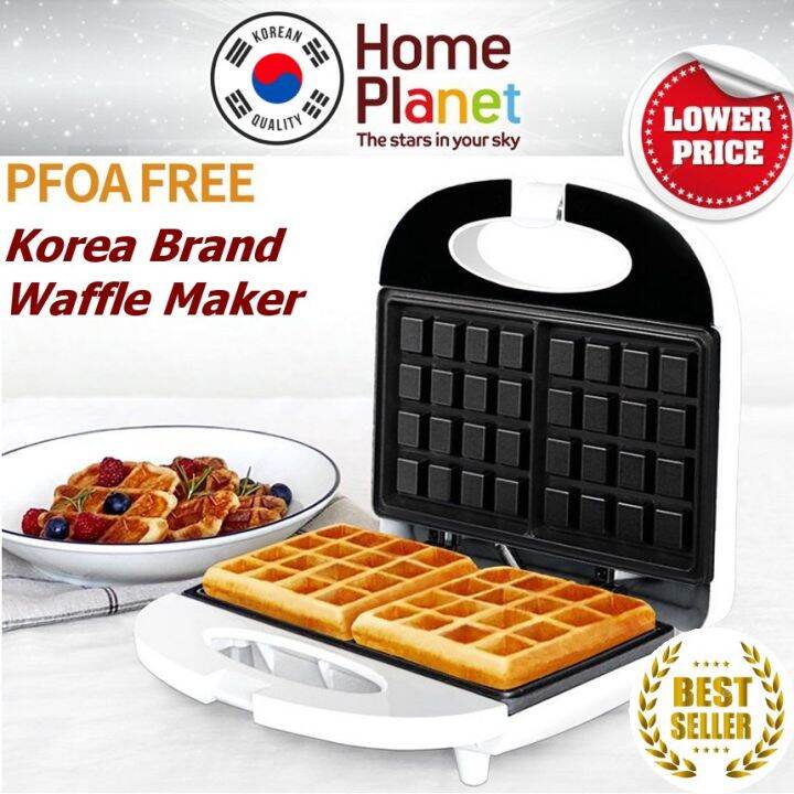 Korea Best Seller Home 2 in 1 Waffle Crople Maker MRWAM01W