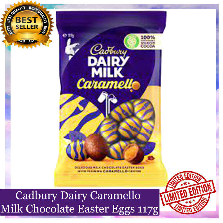 Cadbury Dairy Caramello Milk Chocolate Easter Eggs 117g Lazada PH