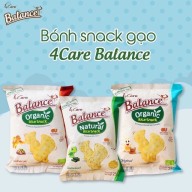 Bánh Snack gạo Hữu cơ 4Care Balance 25g - Thế Giới Ăn Dặm thumbnail