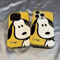 iphone case ฟิล์มรวมทุกอย่าง Snoopy เหมาะสำหรับ Apple 14 plus/13 pro max เคสโทรศัพท์มือถือ iPhone xs soft 12/xr