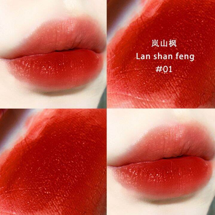 velvet-lip-glaze-ไม่จางง่าย-แอร์แมตต์-lip-glaze-ลิปสติก-ลิปสติกนักเรียน