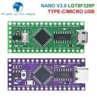 LGT8F328P-LQFP32 MiniEVB TYPE-C MICRO USB เข้ากันได้กับ ATMEGA328นาโน V3.0 LGT8F328PSOP16สำหรับ A Rduino