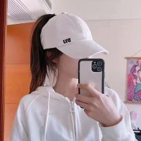 HOT★หมวกเบสบอลหางม้าสูงสีทึบสำหรับผู้หญิงหมวกกันแดดสำหรับวิ่งหมวก Snapback หมวกหางม้าสูงยุ่งสำหรับผู้หญิงในฤดูใบไม้ผลิ/ฤดูร้อน