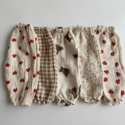 Quần chống muỗi mùa hè cho bé sơ sinh quần dài cotton mềm mỏng