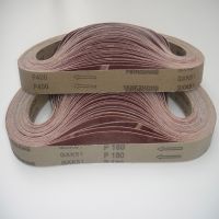 NEW 10pcs 762x25mm Brown corundum sand belt Brown alumina Abrasive Sanding Belt for Metal belt grinder GXK51