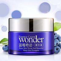 B050 ครีมบลูเบอรี่ หน้าขาวเนียน กระจ่างใส *สินค้าขายดี* Bioaqua Blueberry Wonder Essence Cream 50 กรัม ครีมบลูเบอร์รี่