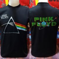 เสื้อวง PINK FLOYD วงร็อค ไม่มีตะเข็บข้าง คอฟิต ป้ายUSA  เสื้อวินเทจ เสื้อทัวร์ วงร็อคต่างประเทศ