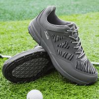 2023 New Style Golf Shoes Men Waterproof Non-slip Golf Sneakers Women Breathable Spikeless Golfing Footwear Casual Sport Shoes