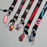 Marvel Lanyard คีย์ รูป Mickey การ์ตูนศัพท์มือถือ Lanyard จี้ Key Chain ของเล่น Gift