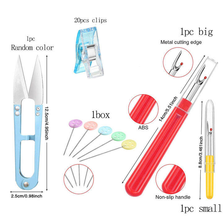 123pcs-embroidery-sewing-tools-sets-sewing-quilting-clips-amp-seam-ripper-thread-remover-tool-kit-amp-sewing-pins-for-fabric-craft