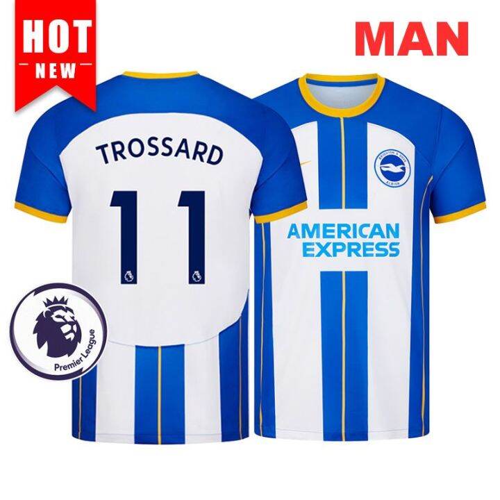 S2XL Fan Edition Brighton soccer Jersey 2022 2023 home Football Shirt