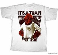 Star wers Admiral Ackbar It กับดัก! ได้รับอนุญาตผู้ใหญ่เสื้อยืด