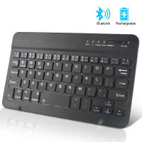 Mini Bluetooth Keyboard Wireless Russian Keyboard Tablet Spanish Rechargeable Keyboard For Tablet cell phone Laptop