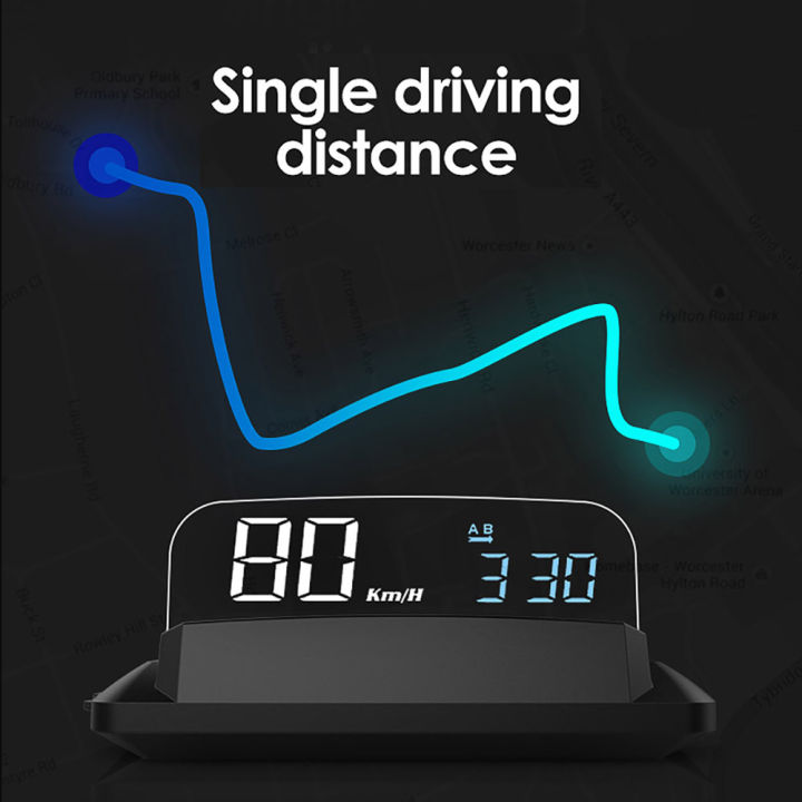 universal-auto-gps-hud-head-up-display-speedometer-kmhkpm-h400g-รถ-speed-projector-เข้ากันได้กับรถยนต์ทุกคันรถบรรทุก