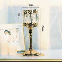 Europe Luxury Candle Holder Hurricane Dining Table Wedding Centerpieces Modern Candle Holder Metal Mumluk Home Decoration DL60ZT