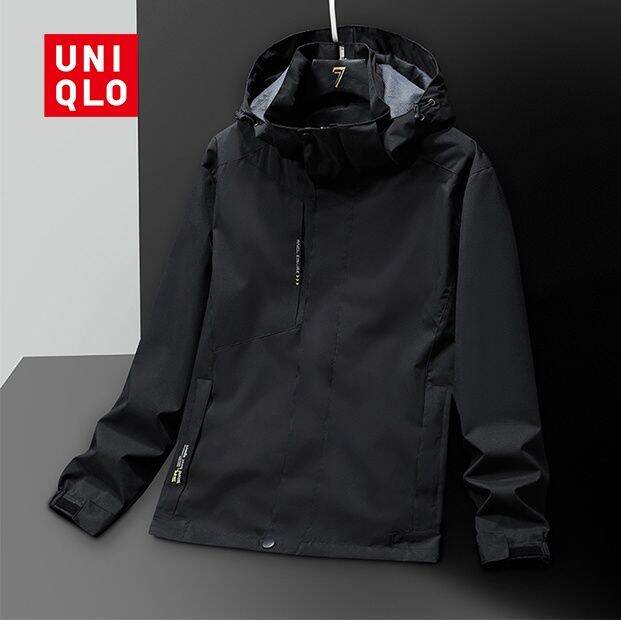 uniqlo-เสื้อแจ็กเก็ตกันฝน-แบบนิ่ม-ทรงหลวม-กันน้ํา-ขนาดใหญ่-คุณภาพสูง-สําหรับผู้ชาย-2022-ไซซ์-l-7xl