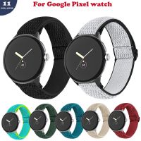 Tali Nilon untuk Jam Tangan Google Pixel Tali Dapat Bernapas Elastis Gelang Piksel Nyaman Lembut Tali Dapat Disesuaikan Korea 11 Warna