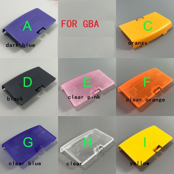 ราคาที่ดีที่สุด1ชิ้น13สีเลือกเปลี่ยนฝาครอบประตูสำหรับ-nintendo-gameboy-advance-gba-ประตูหลังกรณี-cover