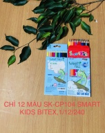 CHÌ 12 MÀU SK-CP104 SMART KIDS BITEX- PHÙ HỢP CHO BÉ TỪ 3-10 TUỔI thumbnail