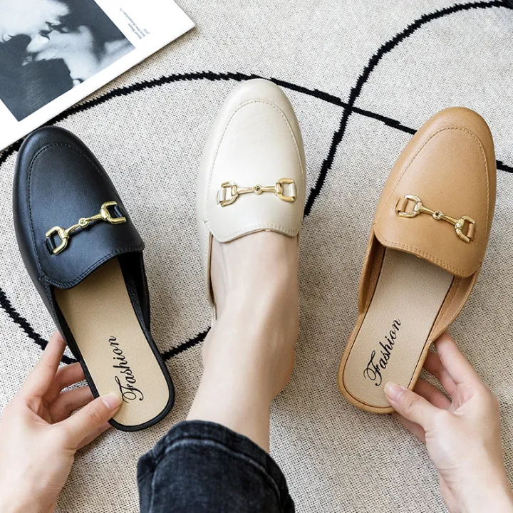 Korean Loafer women Fashion Sandals KFS Original High Quality | Lazada PH