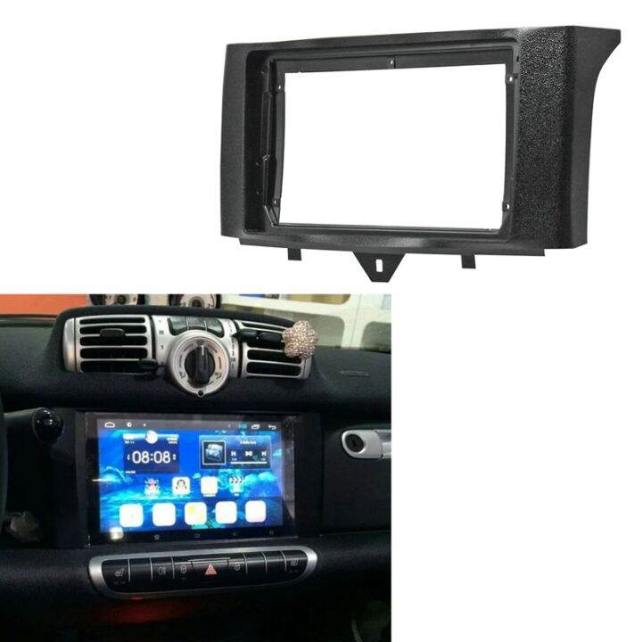 2-din-car-radio-fascia-for-benz-smart-fortwo-2011-2015-dvd-stereo-frame-plate-adapter-mounting-dash-installation-bezel